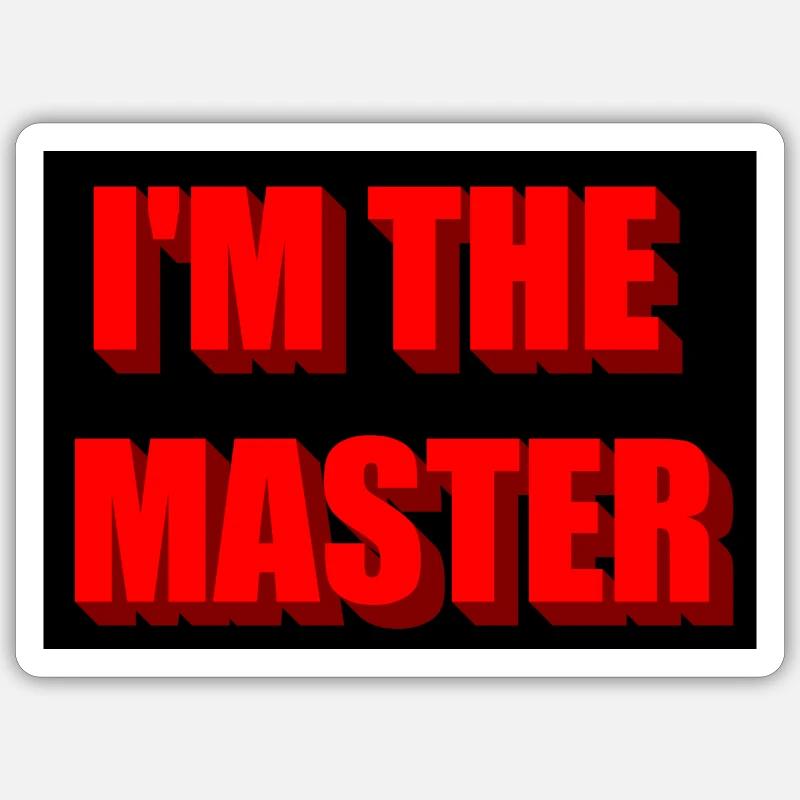 Master Sticker Größe S (10 x 10 cm)