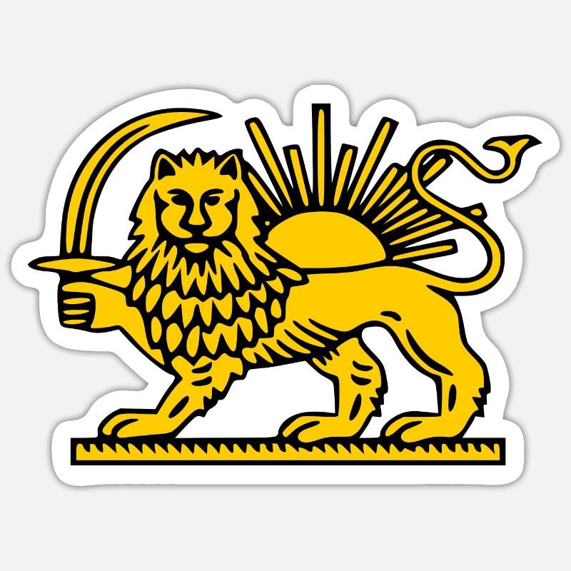 Iran Sticker taille S (10 x 10 cm)
