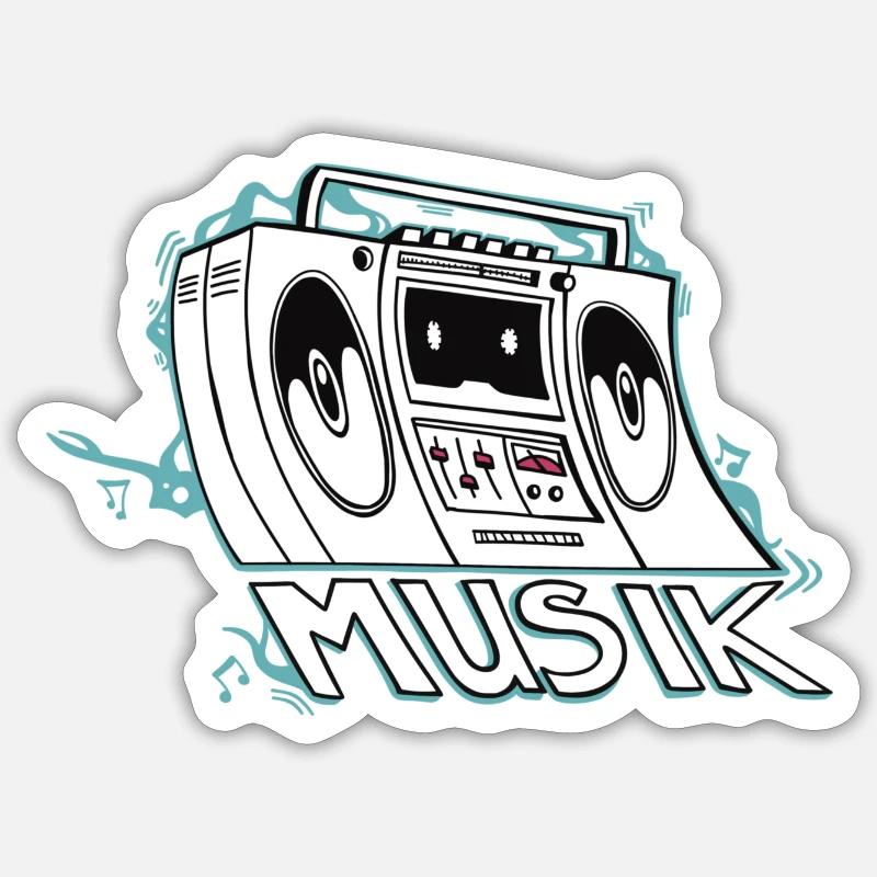 Sticker Größe S (10 x 10 cm) - 