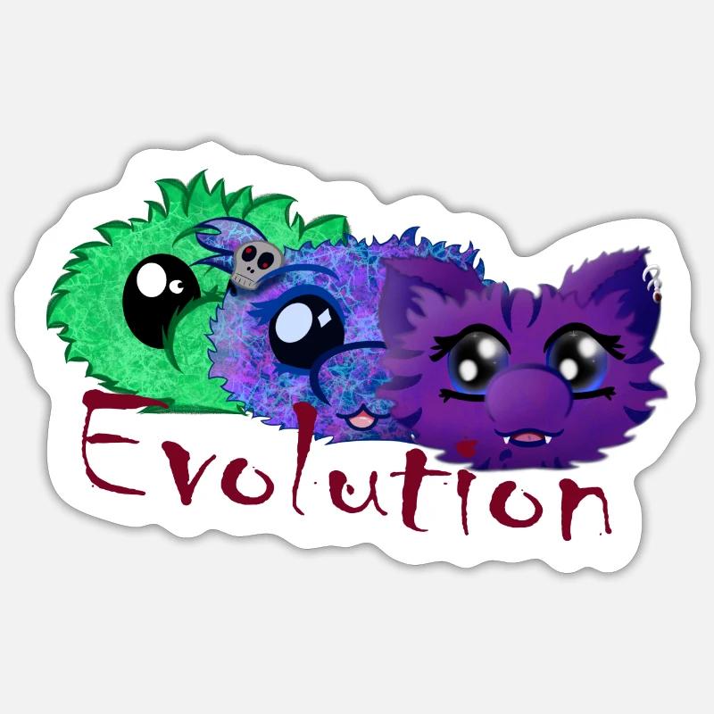 Évolution de nan0 Sticker taille S (10 x 10 cm)
