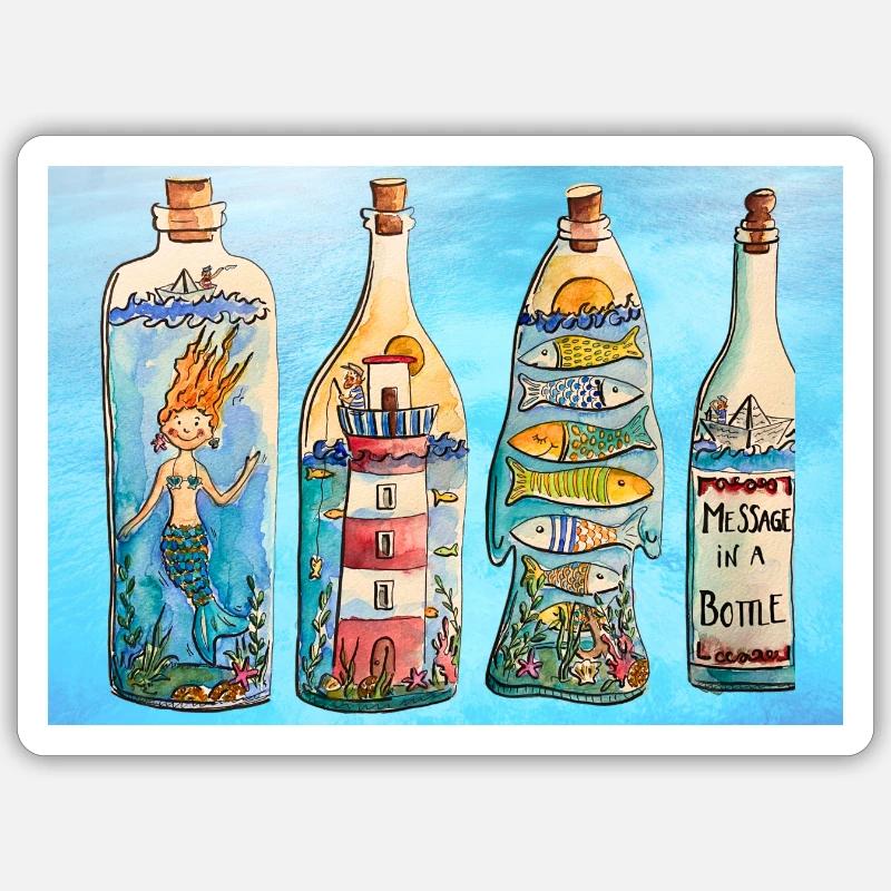Sticker Größe S (10 x 10 cm) - 