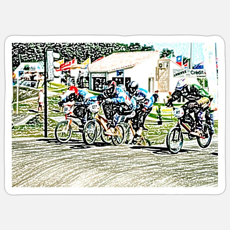 Sticker taille S (10 x 10 cm) - 