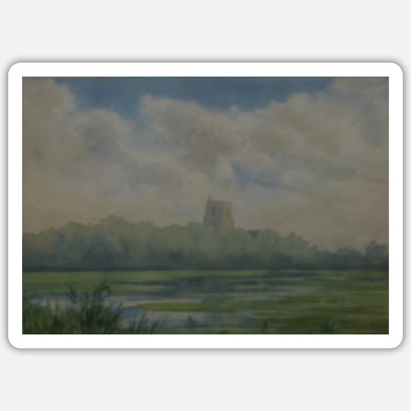 Beccles Tower Sticker size S (10 x 10 cm)