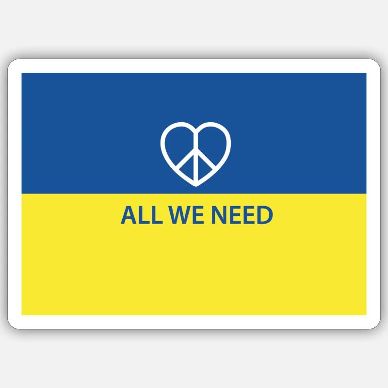 Sticker Größe S (10 x 10 cm) - 