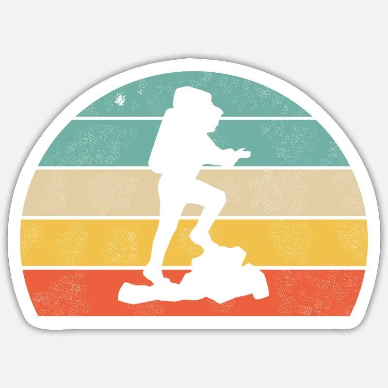 Wander Sticker size S (10 x 10 cm)