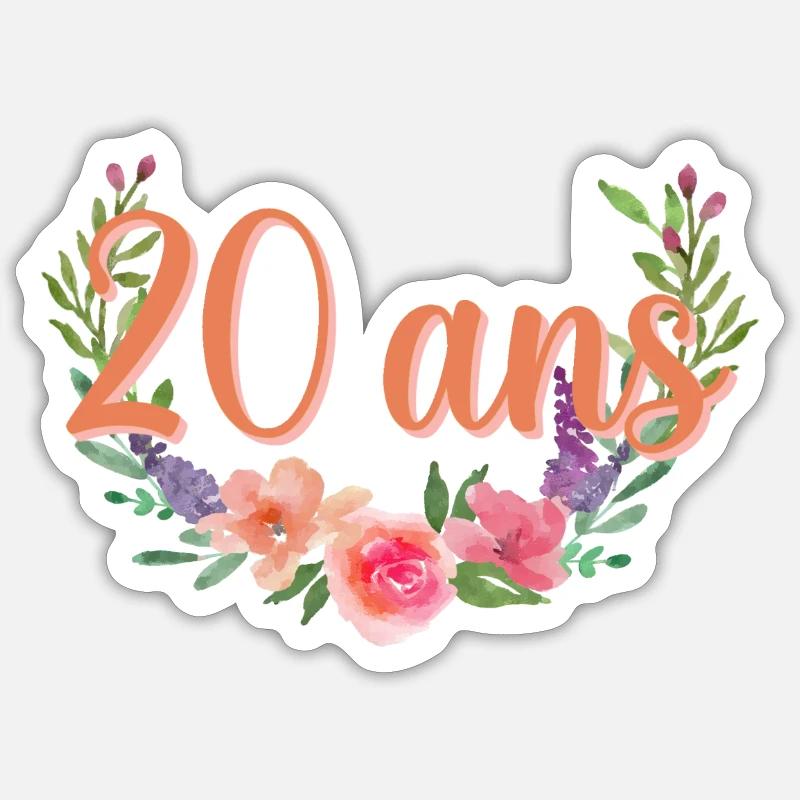 Sticker taille S (10 x 10 cm) - 