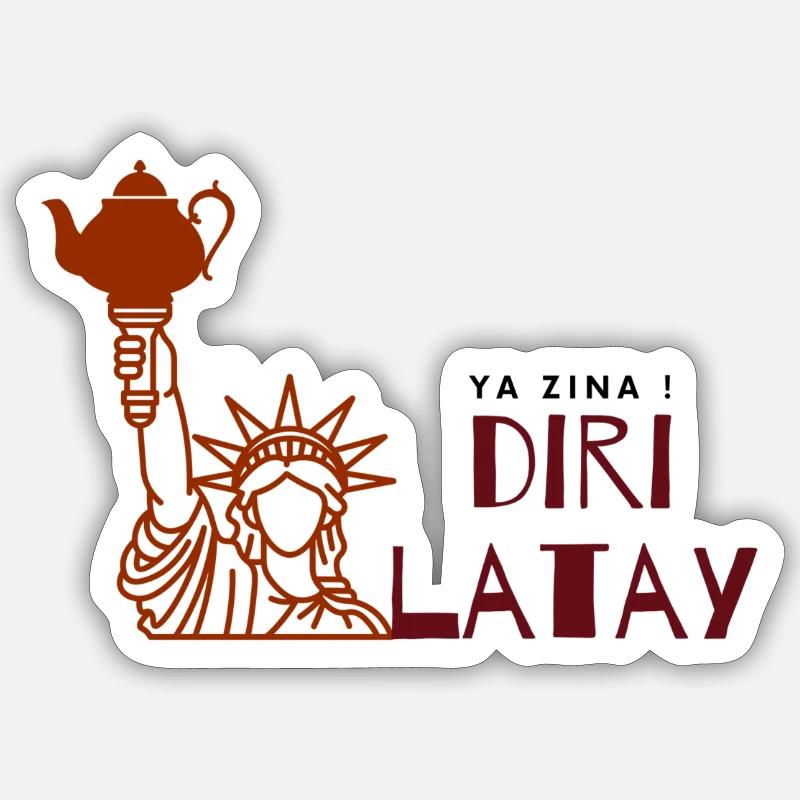 dirilatay Sticker taille S (10 x 10 cm)