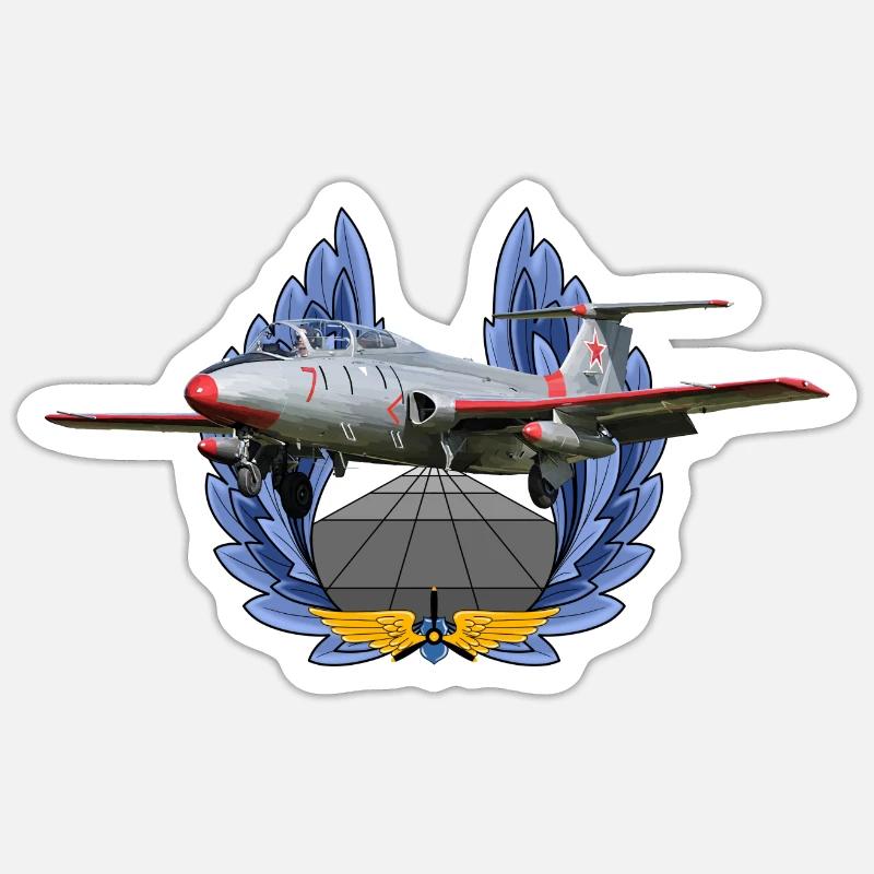 L-29 - Sticker size S (10 x 10 cm) - white matte