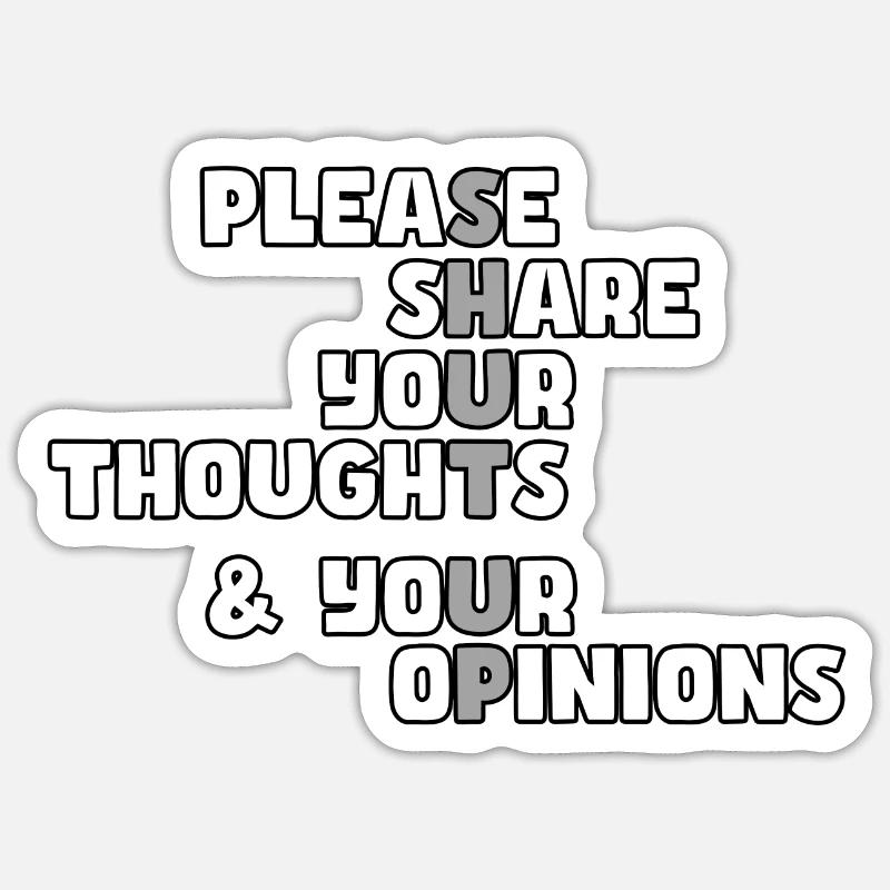 Sticker size S (10 x 10 cm) - 