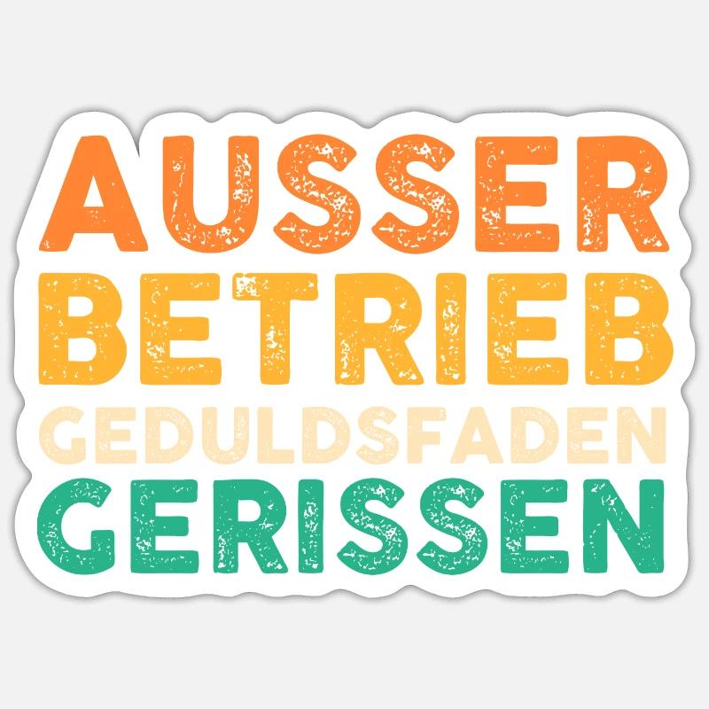 Sticker Größe S (10 x 10 cm) - 