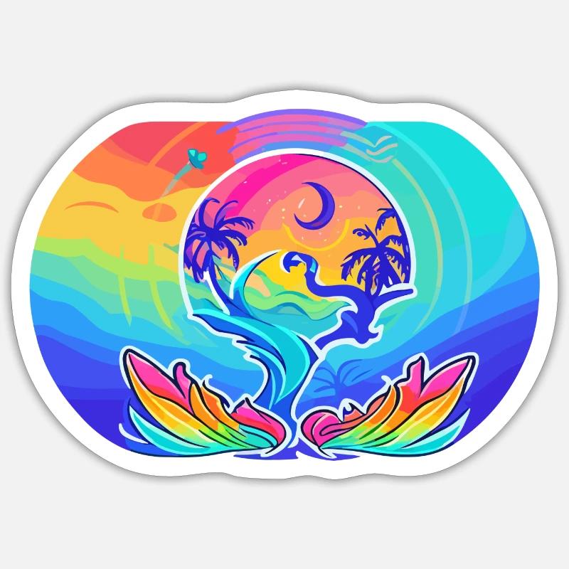 Sticker taille S (10 x 10 cm) - 