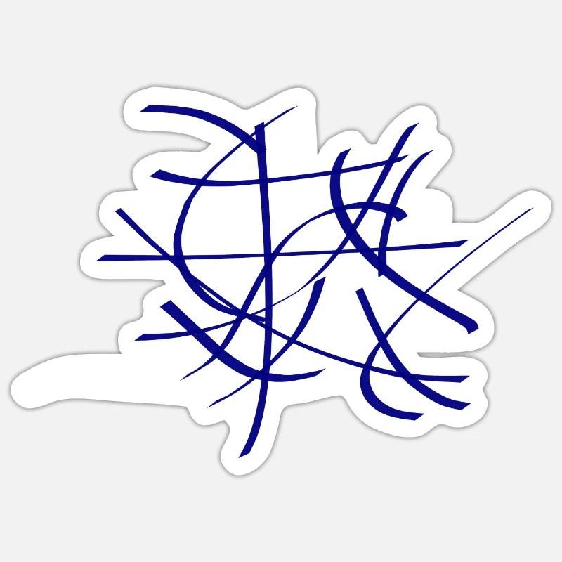 Être - Sticker taille S (10 x 10 cm) - blanc mat