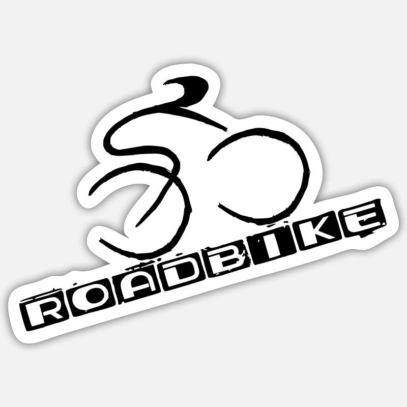 Cyclisme Sticker taille S (10 x 10 cm)