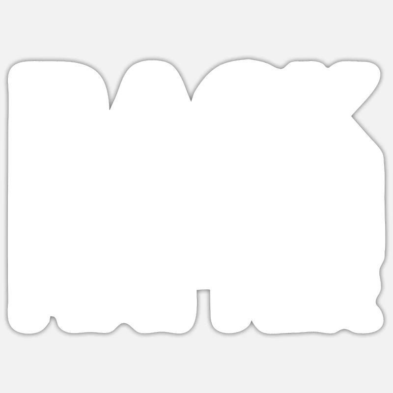 Back Nines Matter - Sticker taille S (10 x 10 cm) - blanc mat