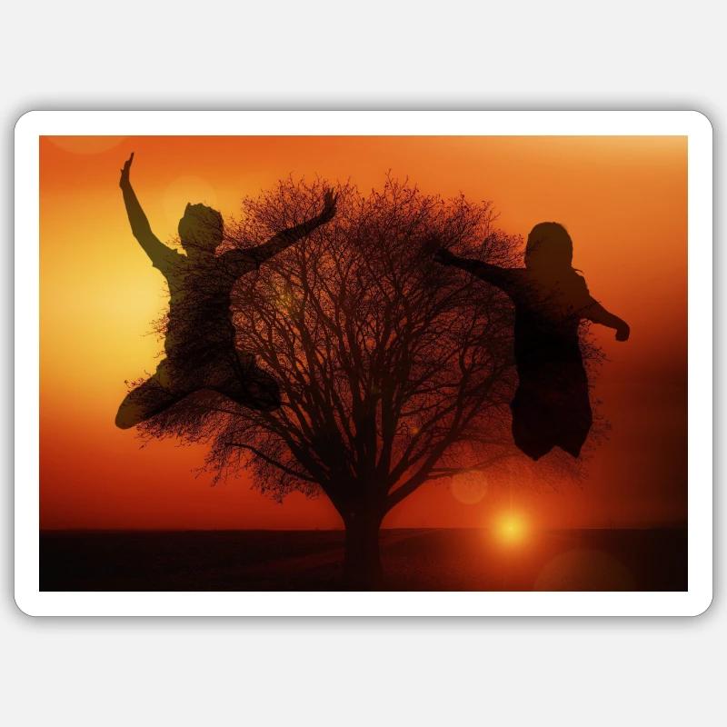 Sticker taille S (10 x 10 cm) - 