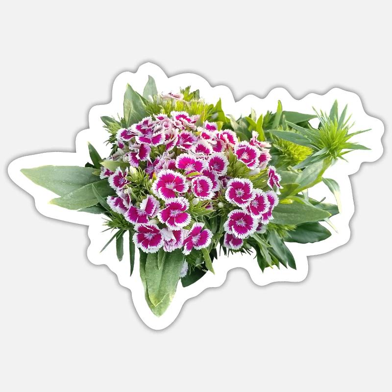 GOUSSES - Sticker taille S (10 x 10 cm) - blanc mat