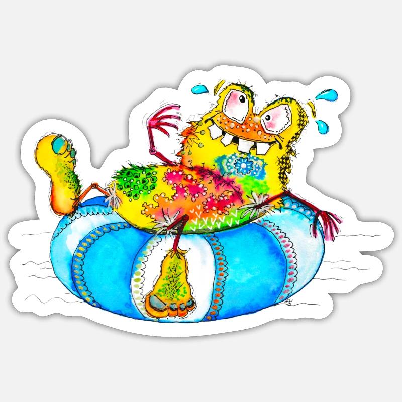 Sticker taille S (10 x 10 cm) - 