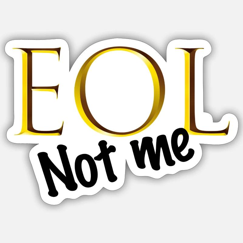 EOL Sticker Größe S (10 x 10 cm)