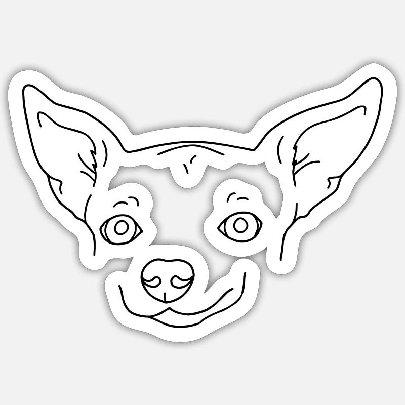 Sticker Größe S (10 x 10 cm) - 