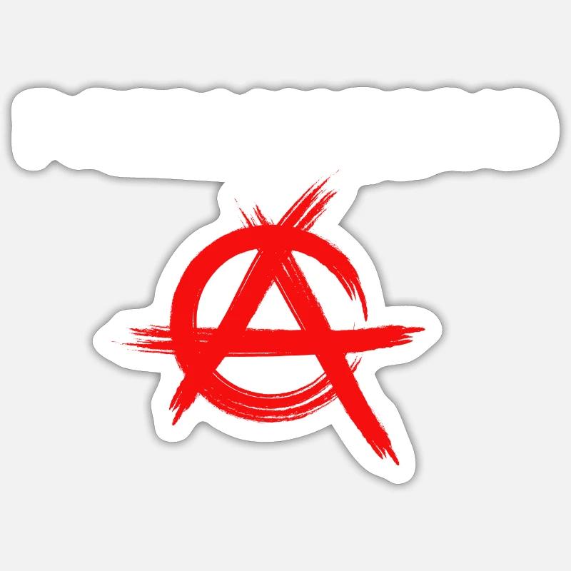 Punk's not dead - Sticker formato S (10 x 10 cm) - bianco opaco