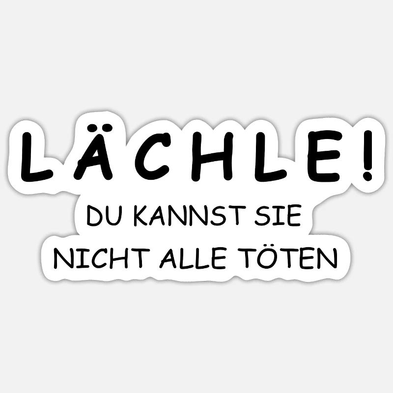 Sticker Größe S (10 x 10 cm) - 