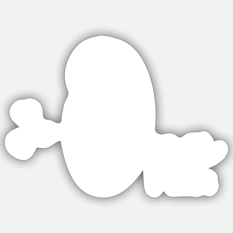 Sticker Größe S (10 x 10 cm) - 