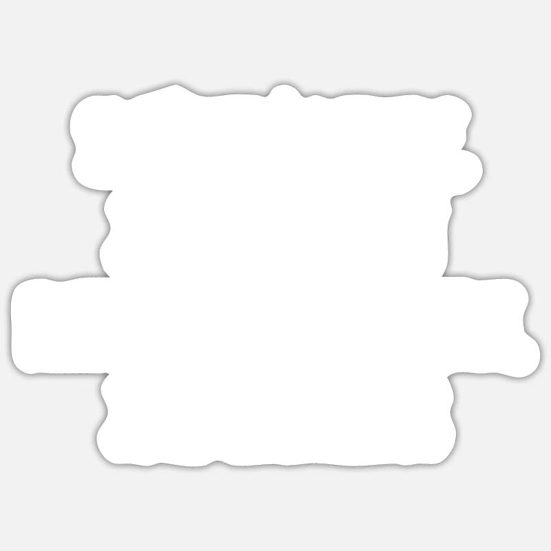 si c'était à refaire - Sticker taille S (10 x 10 cm) - blanc mat