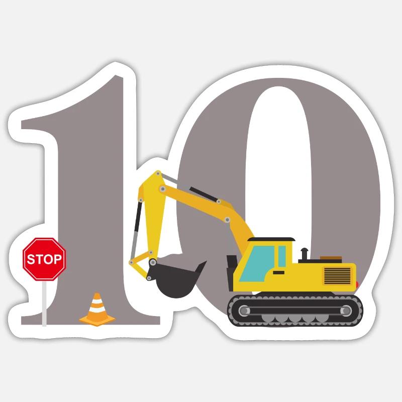 Sticker taille S (10 x 10 cm) - 