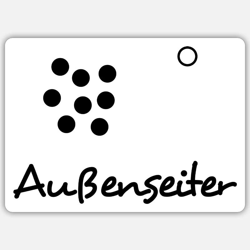 Sticker Größe S (10 x 10 cm) - 