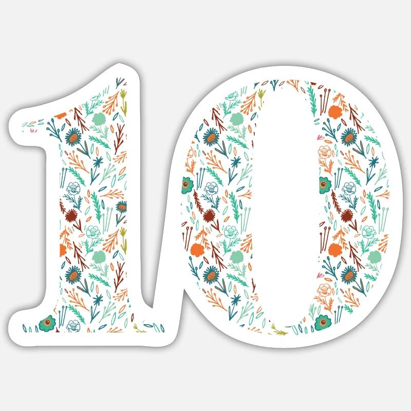 Sticker size S (10 x 10 cm) - 