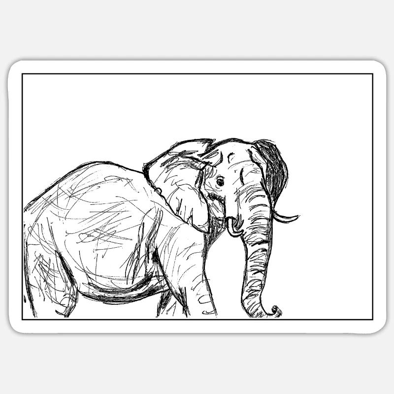 Sticker Größe S (10 x 10 cm) - 