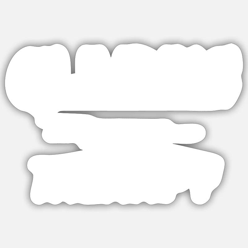 Sticker Größe S (10 x 10 cm) - 