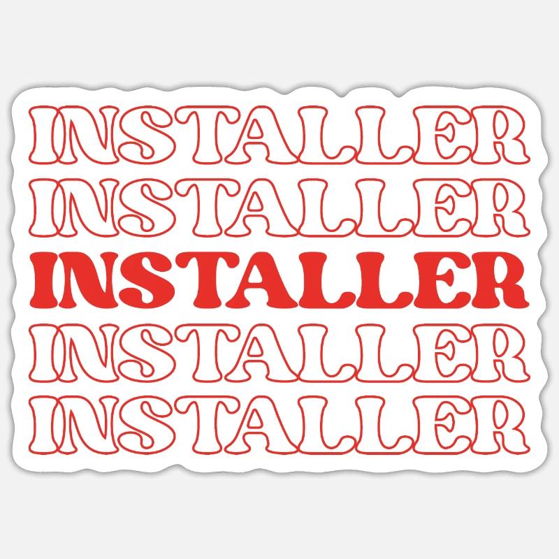 Sticker size S (10 x 10 cm) - 