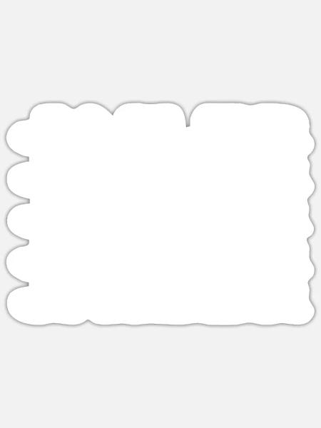 Gefängniswärter Gefängniswärter Strafvollzugsbeamter Haft - Sticker Größe S (10 x 10 cm) - Mattweiß