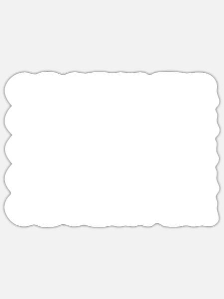 Beobachter Beobachter Zuschauer - Sticker Größe S (10 x 10 cm) - Mattweiß