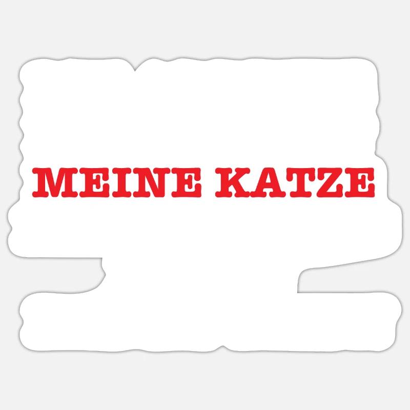 Ich arbeite hart,... - Sticker Größe S (10 x 10 cm) - Mattweiß