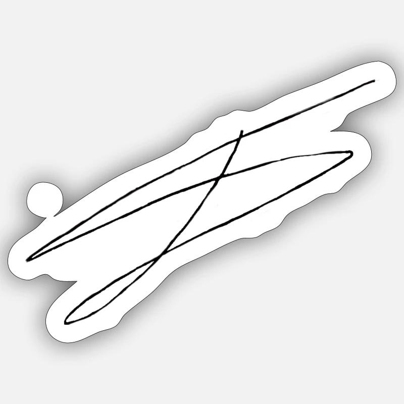 Offcl Te Product Basic Sticker Größe S (10 x 10 cm)