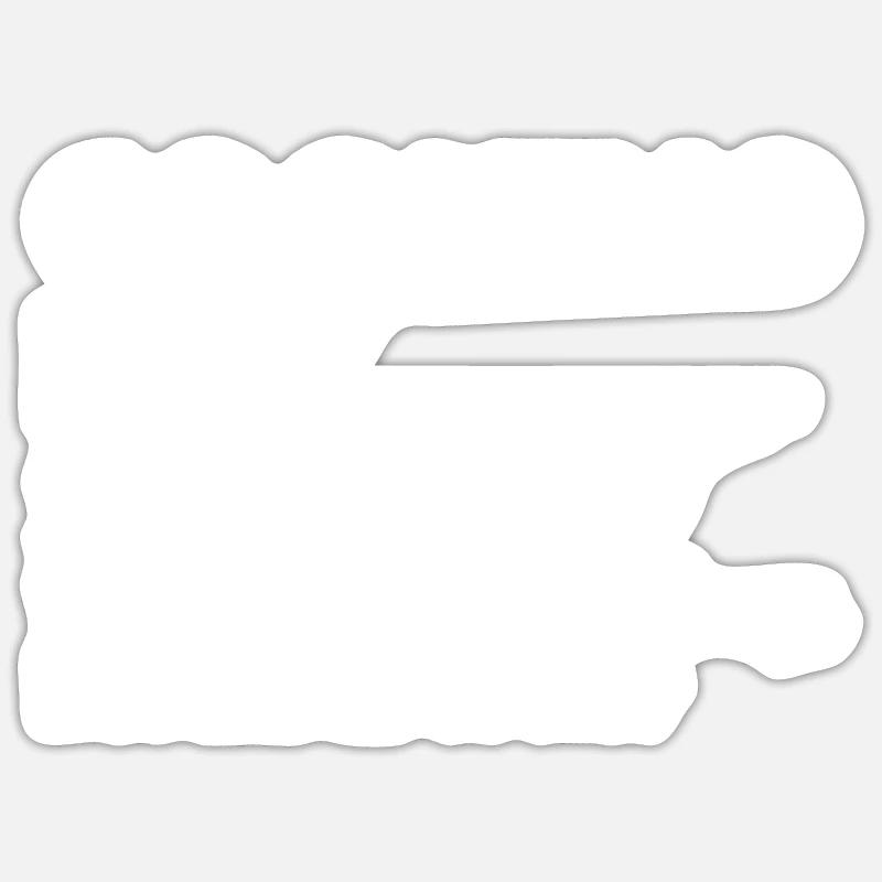 Cook Boy Définition Cuisine - Sticker taille S (10 x 10 cm) - blanc mat
