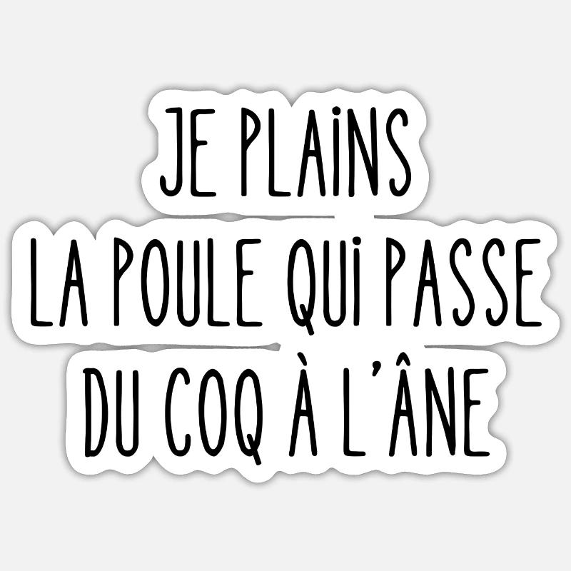 Sticker taille S (10 x 10 cm) - 