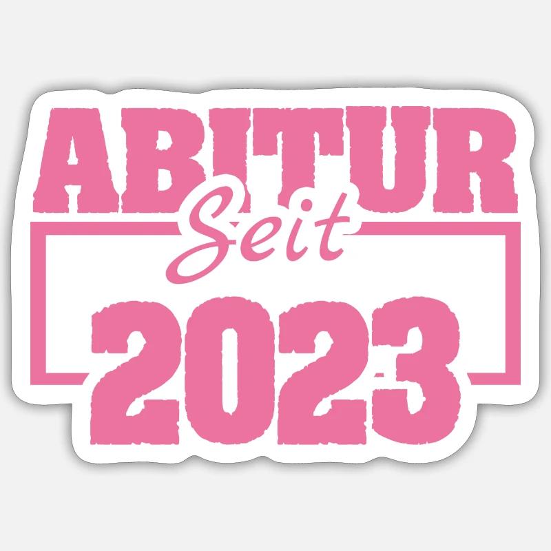 2023 - Sticker taille S (10 x 10 cm) - blanc mat