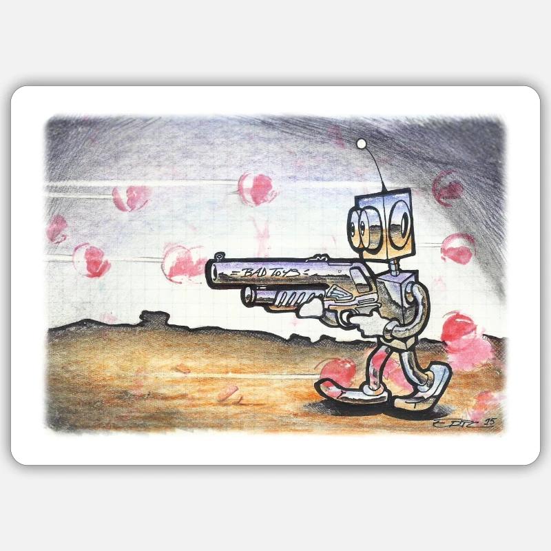 Sticker taille S (10 x 10 cm) - 