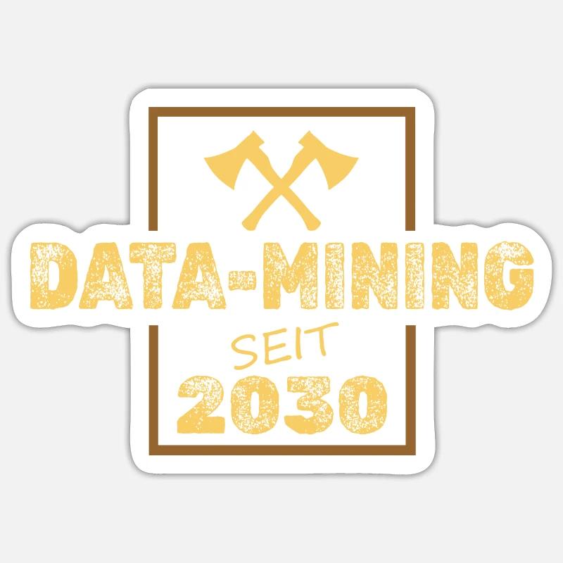 2030 - Sticker Größe S (10 x 10 cm) - Mattweiß