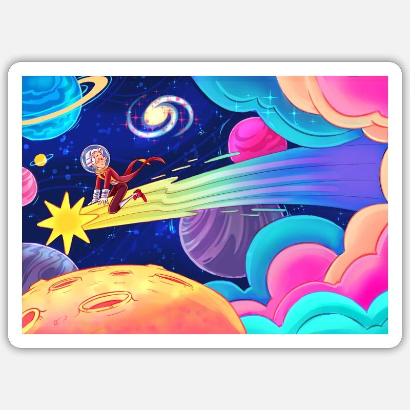 Sticker taille S (10 x 10 cm) -
