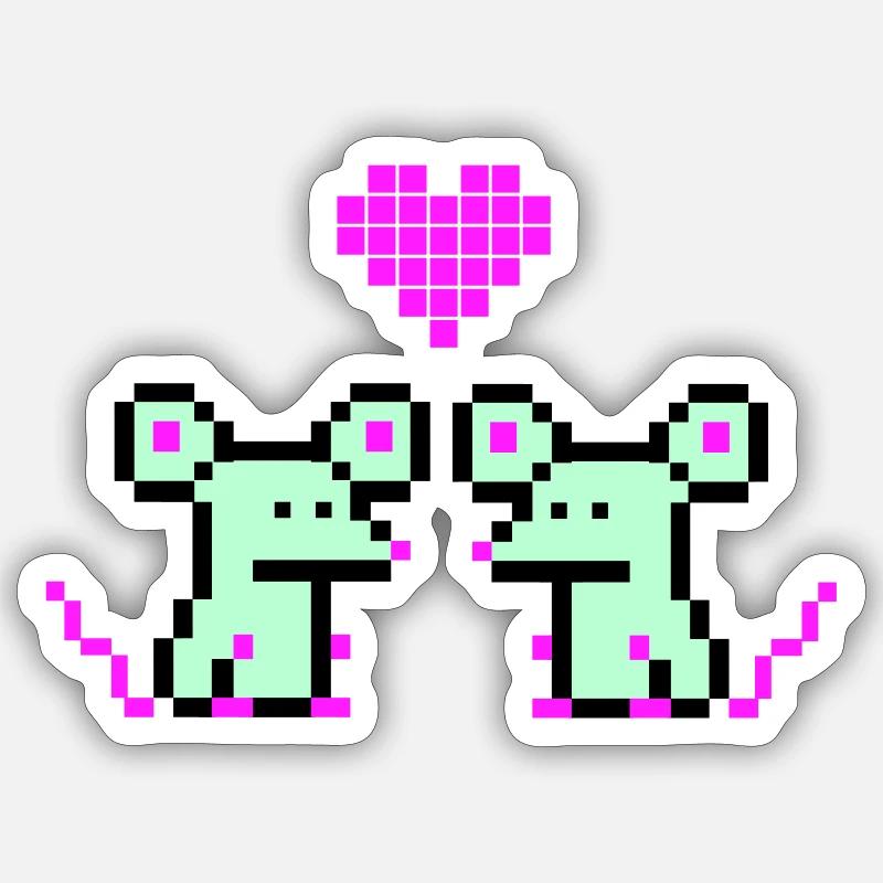 Sticker Größe S (10 x 10 cm) - 