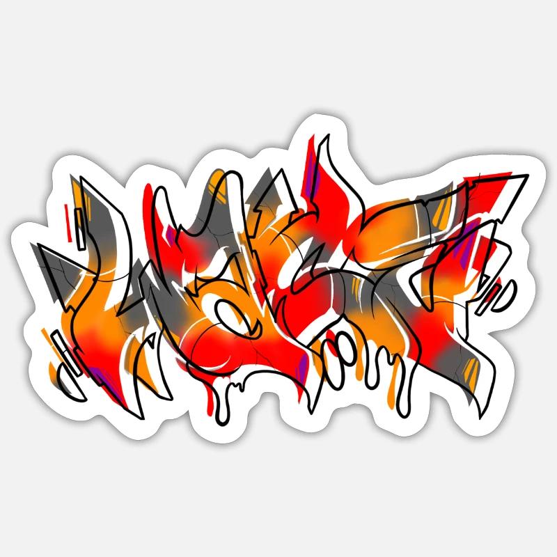 Sticker Größe S (10 x 10 cm) - 