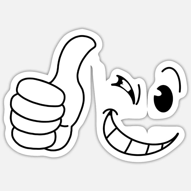 Sticker size S (10 x 10 cm) - 