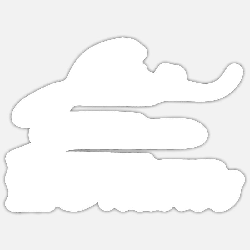 Sticker Größe S (10 x 10 cm) - 