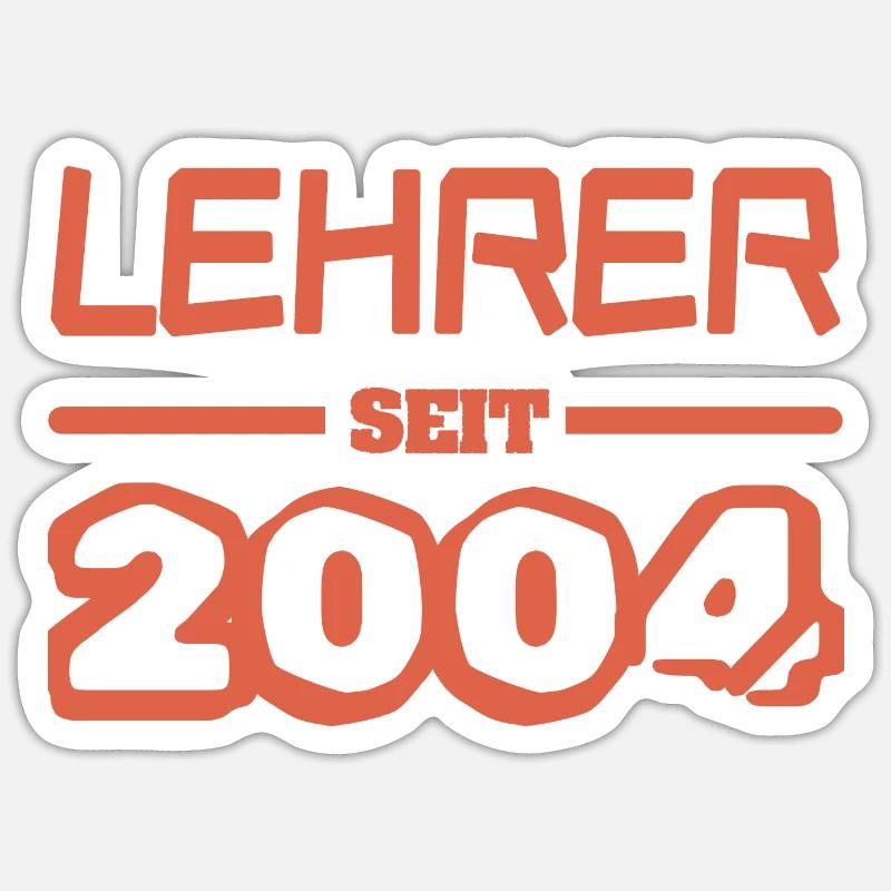 2004 - Sticker taille S (10 x 10 cm) - blanc mat