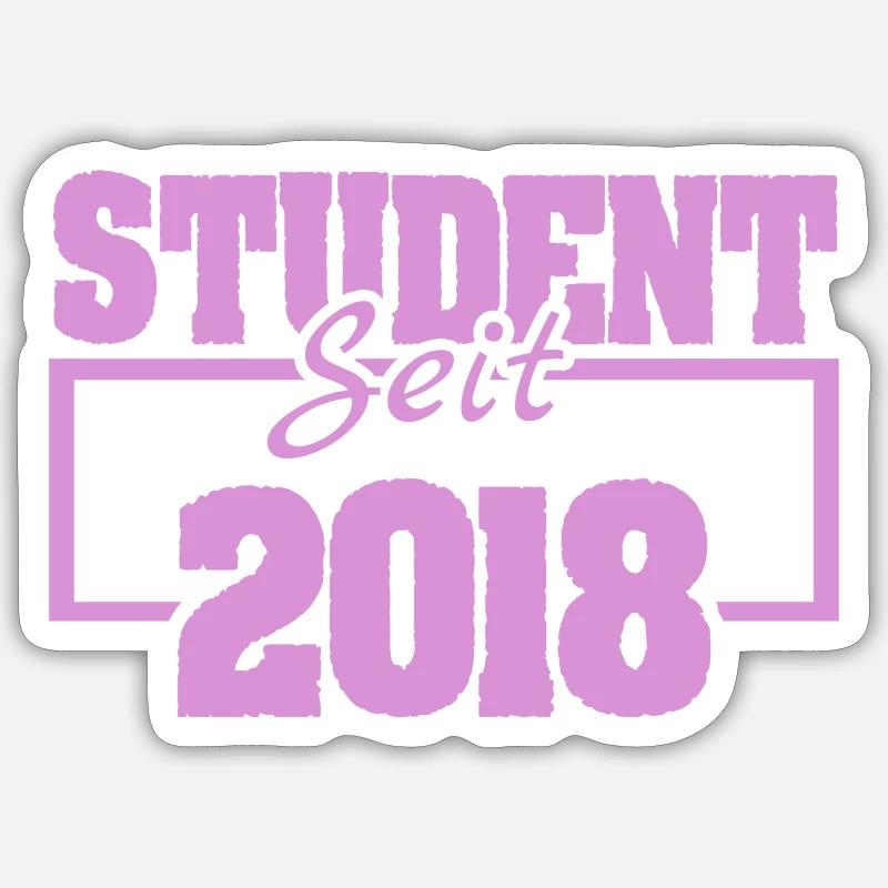 since 2018 Sticker size S (10 x 10 cm)