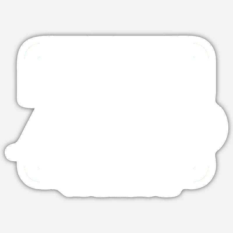 Disruptive Innovation Creative Innovation - Sticker size S (10 x 10 cm) - white matte